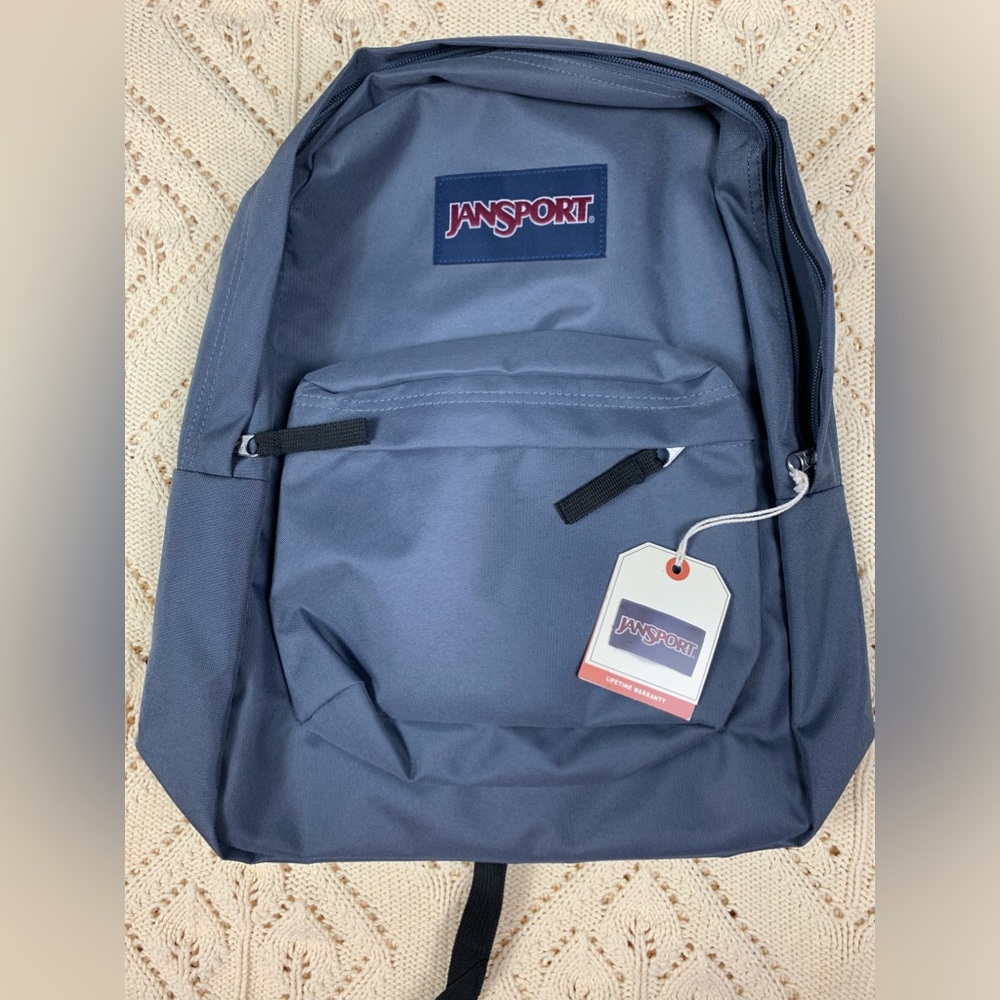 NWT Jansport SUPERBREAK Deep Gray Backpack